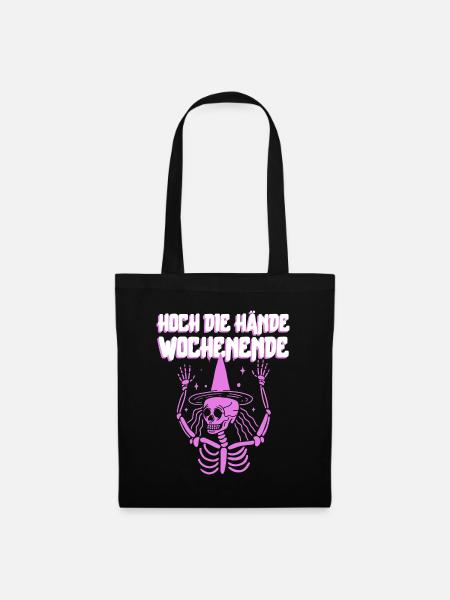 HOCH DIE HÄNDE WOCHENENDE *HALLOWEEN* - Stoffbeutel - Schwarz