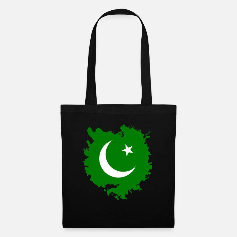 Pakistan - Stoffbeutel - Schwarz