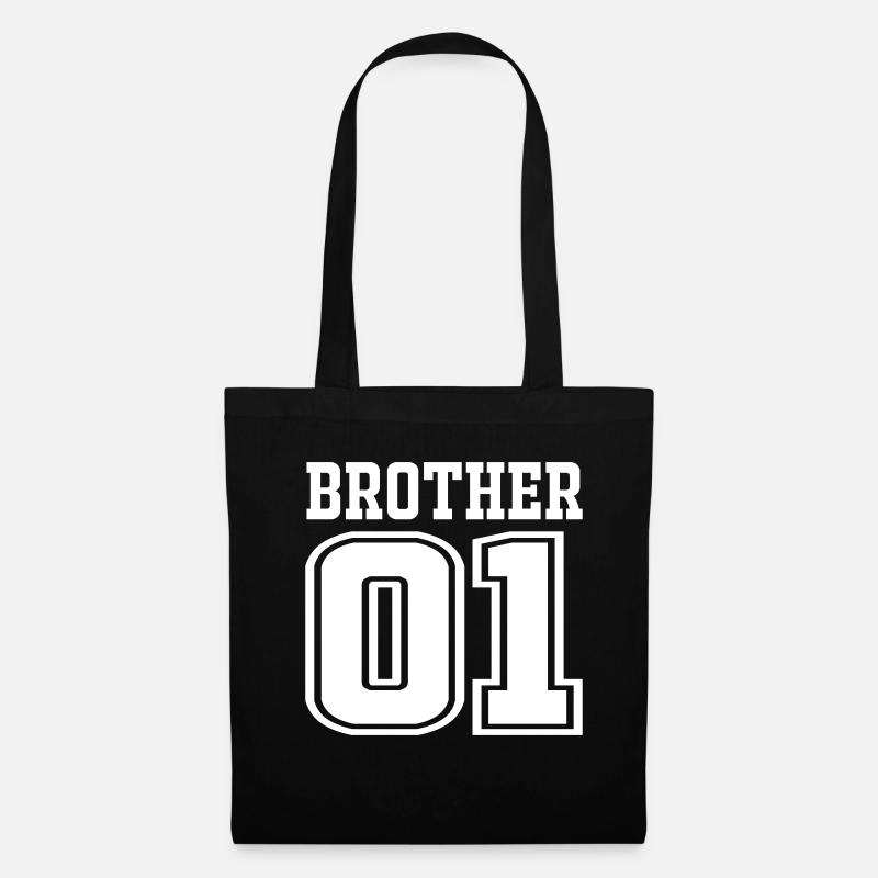 brother - Stoffbeutel - Schwarz