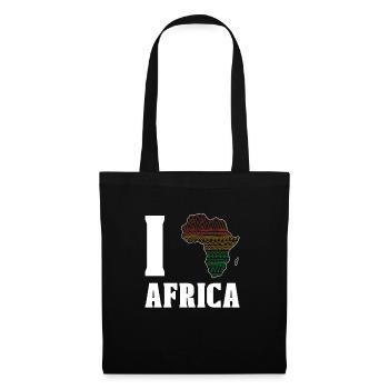 I Love Africa Black History - Tote Bag - black - Front