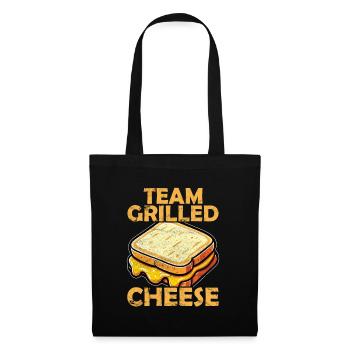 Team Grilled Cheese Lover Funny - Tote Bag - black - Front
