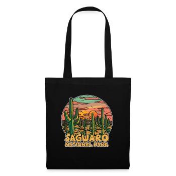 Saguaro National Park Arizona Tucson Cactus - Tote Bag - black - Front