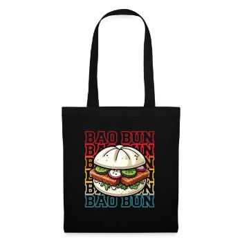 Bao Bun Asian Food Lover China Vietnam Japan - Tote Bag - black - Front