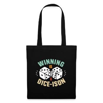 Board Game Geeks funny saying Dice Roll Pun - Tote Bag - black - Front