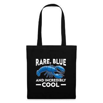 Blue Lobster Drôle de dicton Incroyablement cool Maine - Sac en tissu - noir - Devant