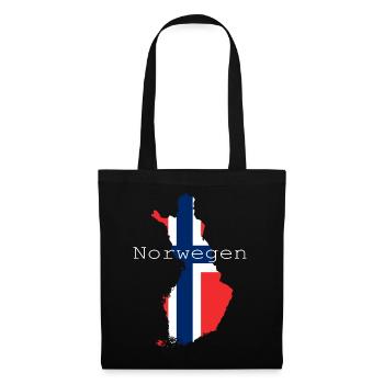 norway flag - Tote Bag - black - Front