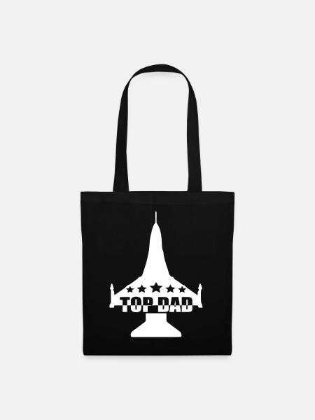 TOP DAD - Tote Bag - black