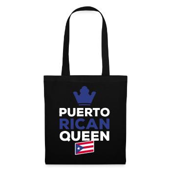 Porto Rico - Sac en tissu - noir - Devant