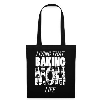 Living That Baking Mom Life Mama Backen - Tote Bag - black - Front