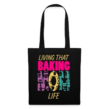 Living That Baking Mom Life Baker Mama - Tote Bag - black - Front