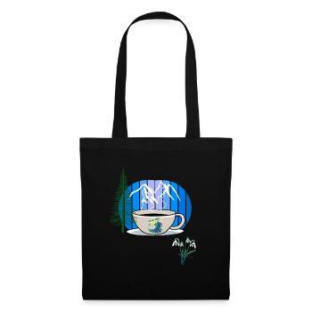 80s 90s Retro Coffee Mug Austria Tyrol Alps - Tote Bag - black - Front