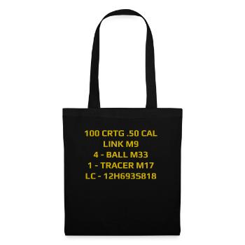 Ammunition Box 50 Caliber - Weapons - Tote Bag - black - Front