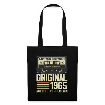 59th Retro Style Anniversary Gift 1965 - Tote Bag - black - Front