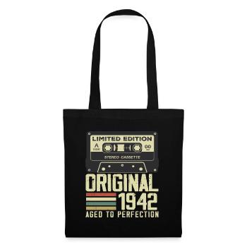 82nd Retro Style Anniversary Gift 1942 - Tote Bag - black - Front
