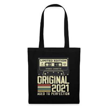 3rd Retro Style Anniversary Gift 2021 - Tote Bag - black - Front