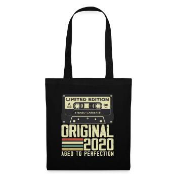 4th Retro Style Anniversary Gift 2020 - Tote Bag - black - Front