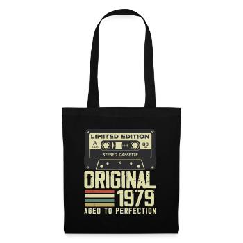 45th Retro Style Anniversary Gift 1979 - Tote Bag - black - Front