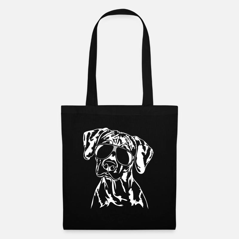 RHODESIAN RIDGEBACK cool Wilsigns Hundemotiv - Stoffbeutel - Schwarz