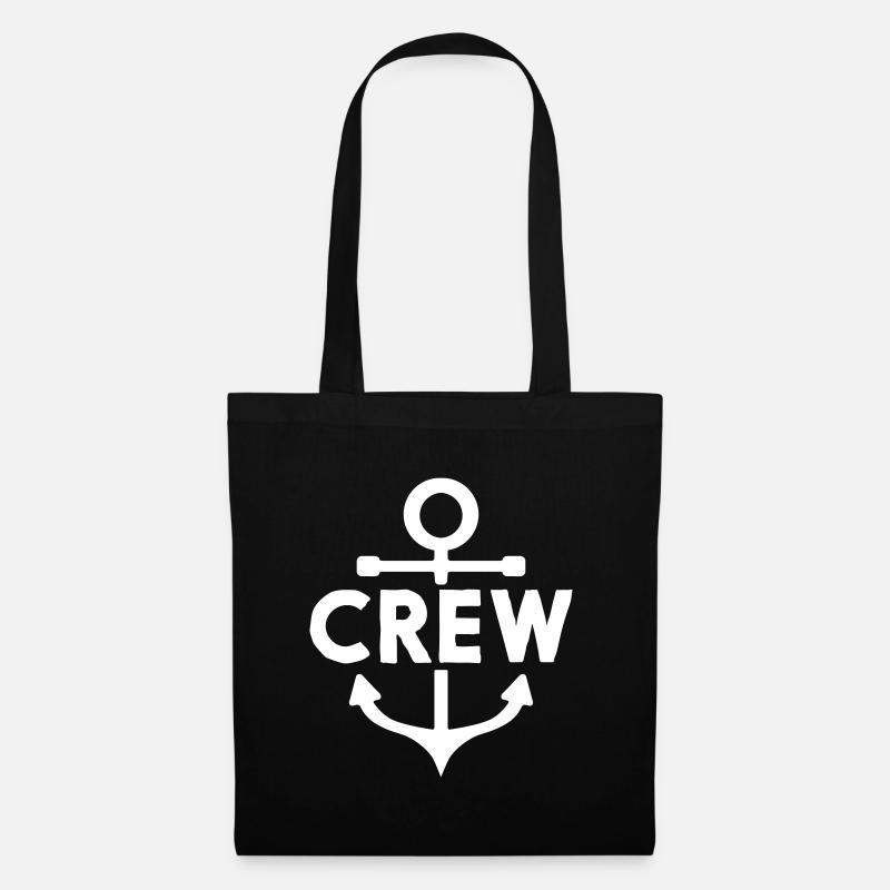 CREW ANKER - Stoffbeutel - Schwarz