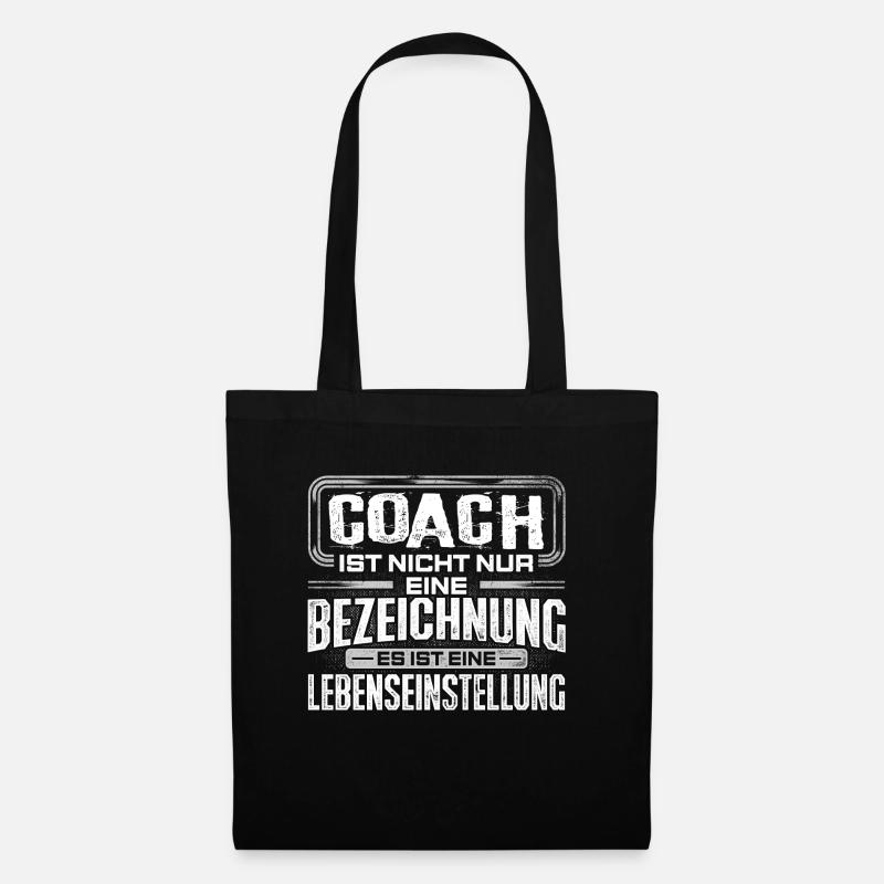 COACH - Leben - Stoffbeutel - Schwarz