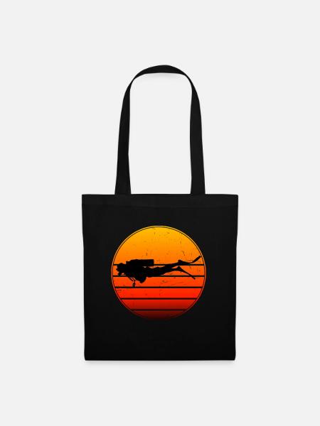 Plongée libre Hommes Plongée sous-marine Plongée - Sac en tissu - noir