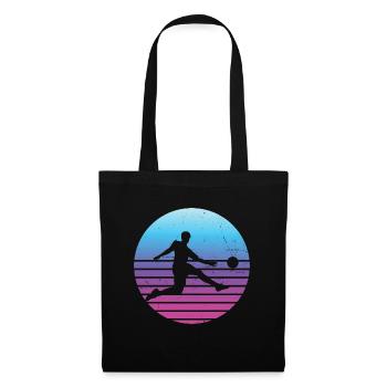 Men's Football Playing Women's Football Spit - Tote Bag - black - Front