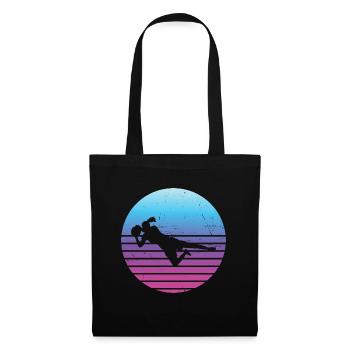 Footballeur Footballeur Footballeur Footballeur - Sac en tissu - noir - Devant