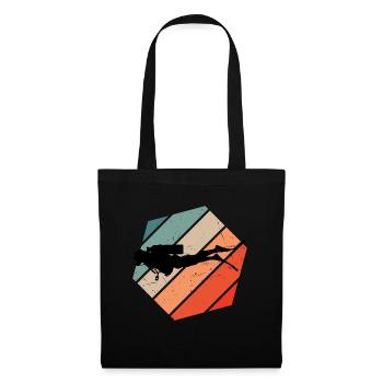 Free Dive Women Men's Diving Diver Diving - Tote Bag - black - Front