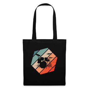 Drummer Drummer Drumming Drums - Tote Bag - black - Front