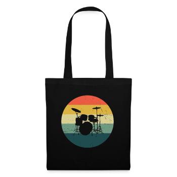 Batteur Hommes Batteur Batteur - Sac en tissu - noir - Devant