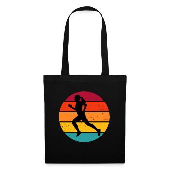 Course Jogging Course Jogging Fitness Cross Country - Sac en tissu - noir - Devant