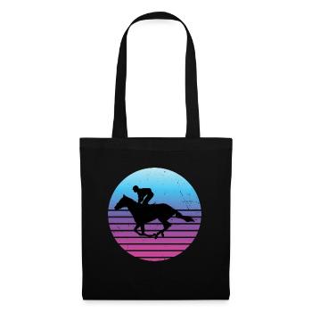 Hunting Riding Equestrian Riding Horse Riding - Tote Bag - black - Front