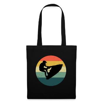 Jet Ski Men's Jetskiing Women Jetski - Tote Bag - black - Front