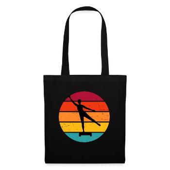 Women's Physical Gymnastics Fitness Strength Training Aerobi - Tote Bag - black - Front