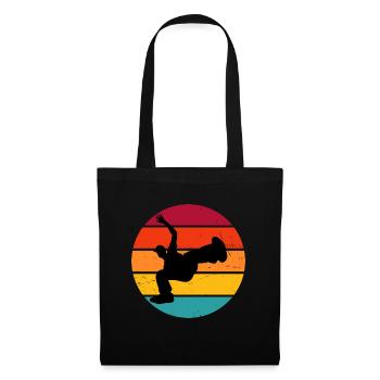 Bgirl Bboy Homme Hip Hop Breakdance Hiphop - Sac en tissu - noir - Devant