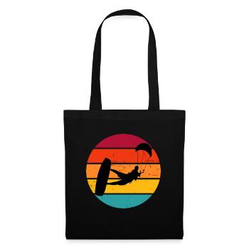 Kitesurf Hommes Kitesurfeurs Kitesurfeurs - Sac en tissu - noir - Devant