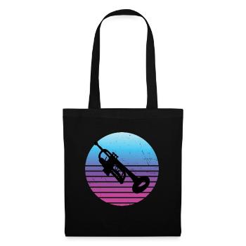 Trumpet Men's Women Trumpet Trumpeter Jazz Tromp - Tote Bag - black - Front