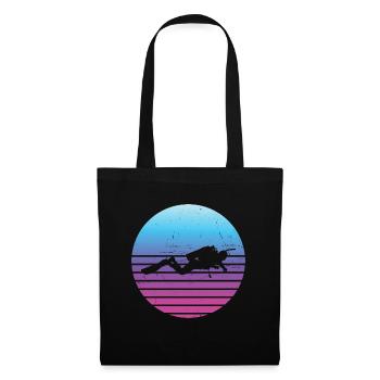 Free Dive Scuba Diver Scuba Diving Men - Sac en tissu - noir - Devant