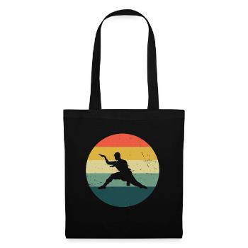 Wushu Men's Kungfu Kung Fu Women's Martial Arts - Tote Bag - black - Front