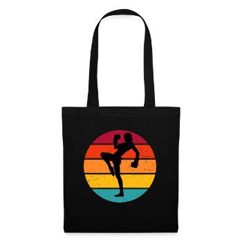 Kickboxing Hommes Kickboxing Boxe Kickboxing Kickboxing - Sac en tissu - noir - Devant