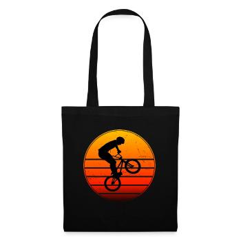 bmx Cycling Women Bike Men bmx boys - Tote Bag - black - Front