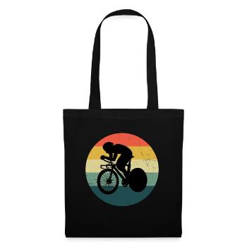 Roadbike Rennradfahrer Herren Rennradfahren - Stoffbeutel - Schwarz - Vorne