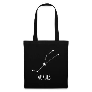 star sign Taurus - Tote Bag - black - Front