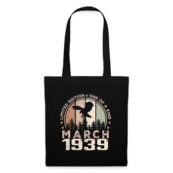 Incomparable since March 1939, 85th Anniversary - Tote Bag - black - Front