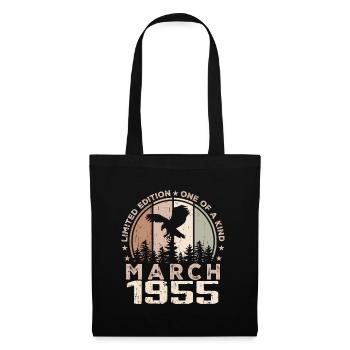 Unmatched since March 1955, 69th Anniversary - Tote Bag - black - Front
