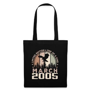 Incomparable since March 2005, 19th Anniversary - Tote Bag - black - Front