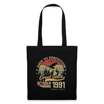 33 years old Aged to Perfection born: October 1991 - Tote Bag - black - Front