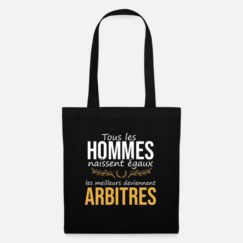 Les meilleurs deviennent Arbitres | métier - Sac en tissu - noir