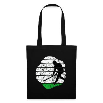 Field Hockey Artificial Grass Hockey Hockey Player Hockey - Tote Bag - black - Front