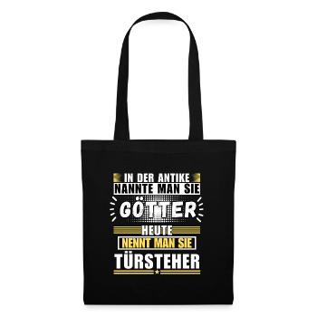 Les dieux dans l’Antiquité. Aujourd’hui videur - Sac en tissu - noir - Devant